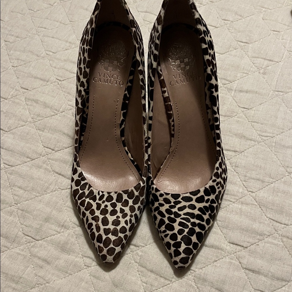 Vince Camuto Animal Print Heels